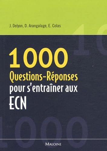 Beispielbild fr 1000 questions-rponses pour s'entraner aux ECN zum Verkauf von Ammareal