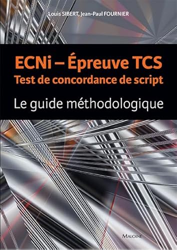 Beispielbild fr ECNI - EPREUVE TCS TEST DE CONCORDANCE DE SCRIPT zum Verkauf von Gallix