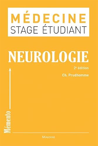 Stock image for Mdecine stage tudiant neurologie for sale by Ammareal