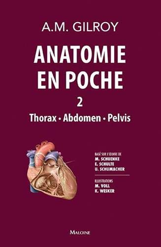 9782224035938: anatomie en poche vol 2: VOLUME 2 : THORAX - ABDOMEN - PELVIS