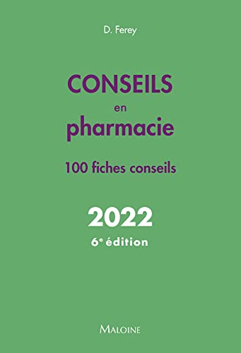 Beispielbild fr Conseils en pharmacie 2022, 6e ed.: 100 FICHES CONSEILS zum Verkauf von Gallix