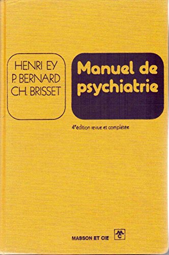 9782225382253: Manuel de psychiatrie