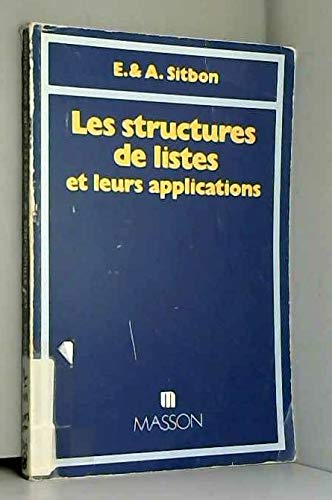 9782225404917: Les structures de listes et leurs applications