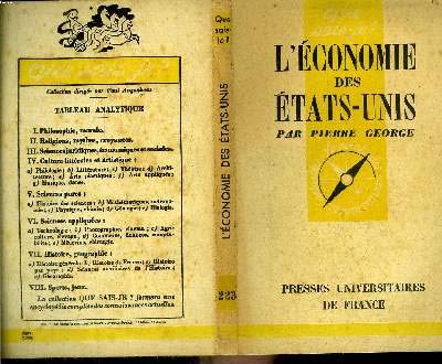 Stock image for L' conomie des  tats-Unis Soppelsa, Jacques for sale by LIVREAUTRESORSAS