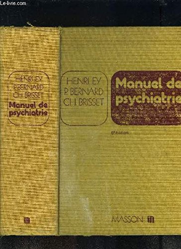 9782225471803: Manuel de psychiatrie