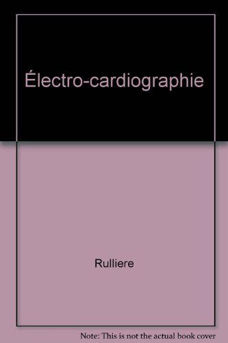 Imagen de archivo de Electro-cardiographie a la venta por LibrairieLaLettre2