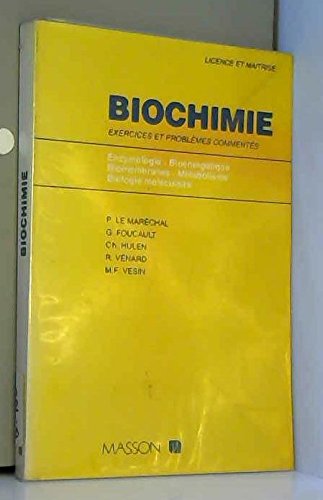 Beispielbild fr BIOCHIMIE.ENZYMOLOGIE.BIOENERGETIQ.BIOMEMBR zum Verkauf von medimops