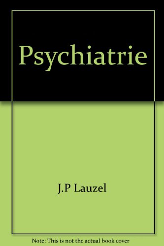 Beispielbild fr Psychiatrie zum Verkauf von Librairie Th  la page