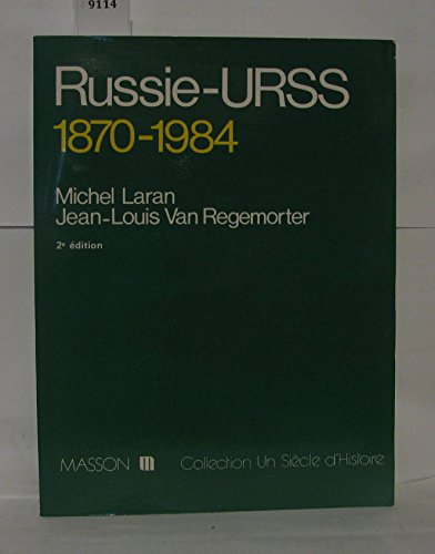 9782225807138: Russie-URSS, 1870-1984