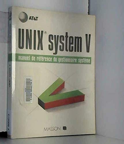 Stock image for Unix system V for sale by Ammareal