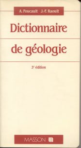 Imagen de archivo de Dictionnaire de gologie a la venta por medimops