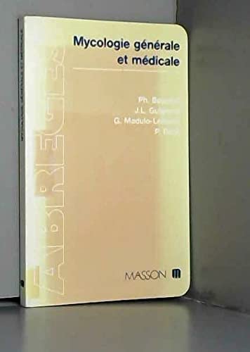 Beispielbild fr Mycologie gnrale et mdicale zum Verkauf von Chapitre.com : livres et presse ancienne