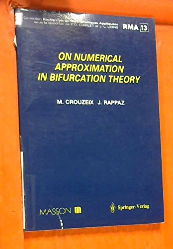 Stock image for On numerical approximation in bifurcation theory for sale by Tamery