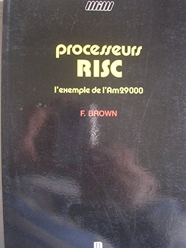 9782225823343: Processeurs risc. l'exemple de l'am 102497 (Mim-Materiel)