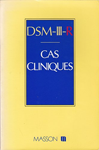 Imagen de archivo de DSM-III-R, cas cliniques a la venta por Better World Books