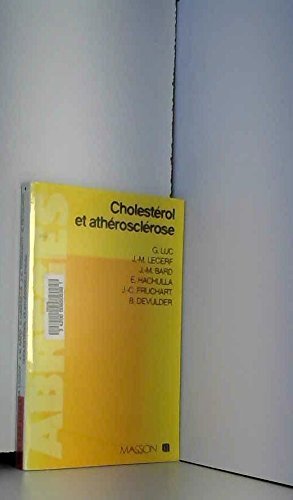 9782225824548: Cholestrol et athrosclrose