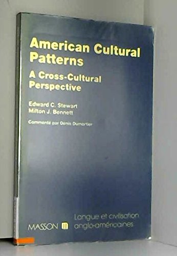 Stock image for American cultural patterns : A cross-cultural perspective for sale by Ammareal