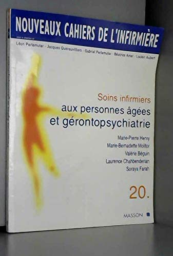 Beispielbild fr Soins infirmiers aux personnes ges et grontopsychiatrie zum Verkauf von Ammareal