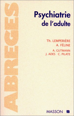 9782225852763: Psychiatrie de l'adulte