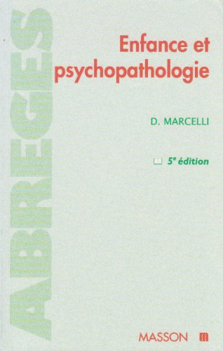 9782225853449: Enfance et psychopathologie