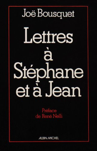 9782226002440: Lettres a Stephane Et a Jean