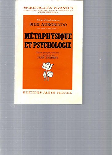 METAPHYSIQUE ET PSYCHOLOGIE