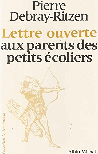 Imagen de archivo de Lettre ouverte aux parents des petits coliers a la venta por Librairie Th  la page