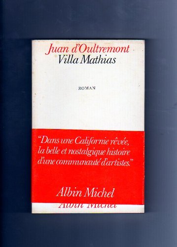 Beispielbild fr Villa Mathias (roman) zum Verkauf von Ammareal