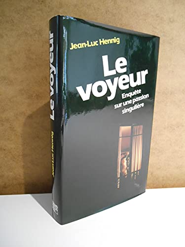 Stock image for Le Voyeur for sale by Ammareal