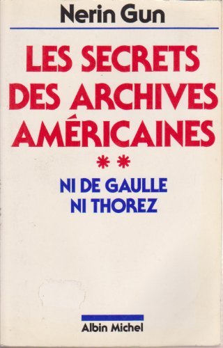 Stock image for Les secrets des archives amricaines for sale by medimops