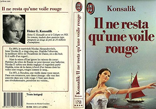 Stock image for Il ne resta qu'une voile rouge for sale by Ammareal