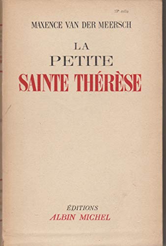 Stock image for La petite sainte Thrse for sale by medimops