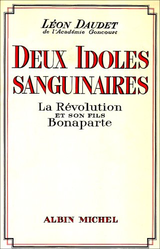 Beispielbild fr Deux idoles sanguinaires zum Verkauf von medimops