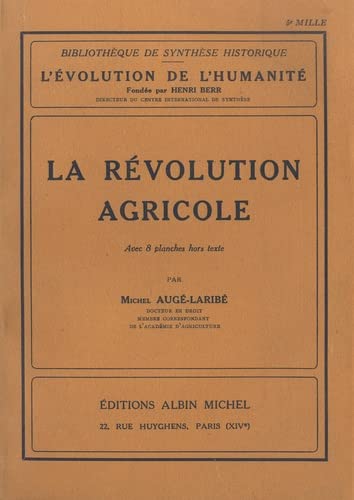 Beispielbild fr La Rvolution agricole zum Verkauf von Gallix