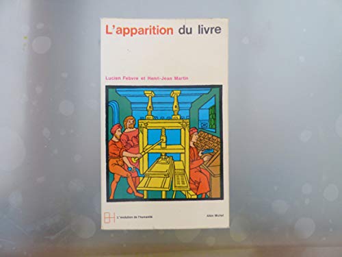 Imagen de archivo de L'Apparition du livre a la venta por LiLi - La Libert des Livres