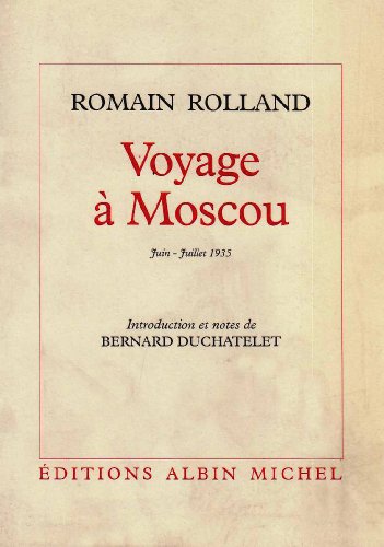 Stock image for Voyage  Moscou, juin-juillet 1935 for sale by medimops