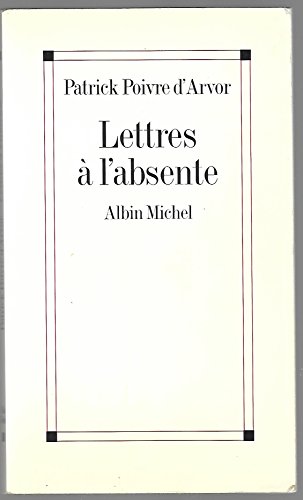 Stock image for Lettres  l'Absente for sale by Librairie Th  la page