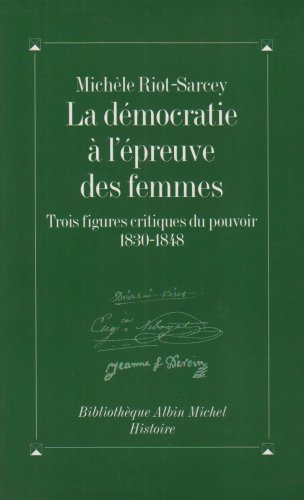 La D mocratie   l'Epreuve des Femmes.