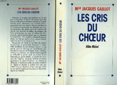 Stock image for Les Cris du choeur for sale by Librairie Th  la page