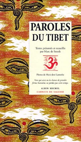 Stock image for Paroles du Tibet for sale by Librairie Th  la page