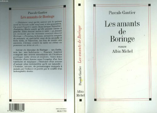 9782226093844: Les amants de Boringe