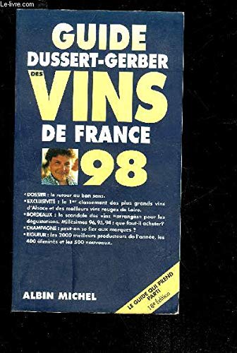 Beispielbild fr Guide des vins de France 1998 zum Verkauf von Ammareal