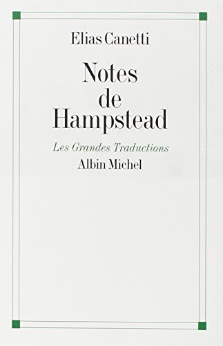 Beispielbild fr Notes de Hampstead (Collections Litterature) (French Edition) zum Verkauf von Penn and Ink Used and Rare Books