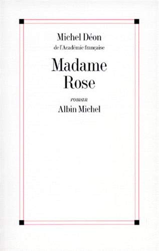 Beispielbild fr Madame rose zum Verkauf von Librairie Th  la page
