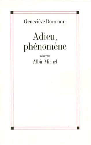 Stock image for Adieu phenomene for sale by Librairie Th  la page