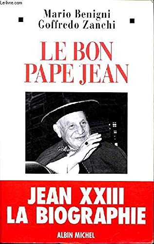 Beispielbild fr Le Bon Pape Jean zum Verkauf von Ammareal