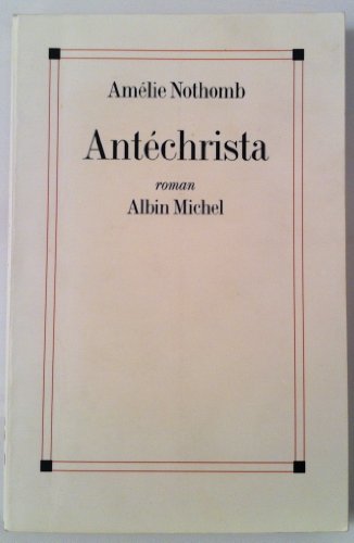 Stock image for Antechrista for sale by Greener Books