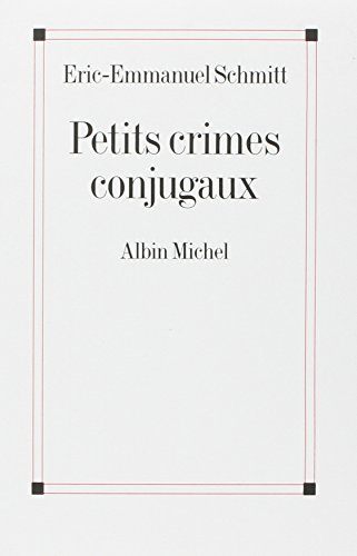 9782226141583: Petits crimes conjugaux: 6072730 (Poesie - Theatre)