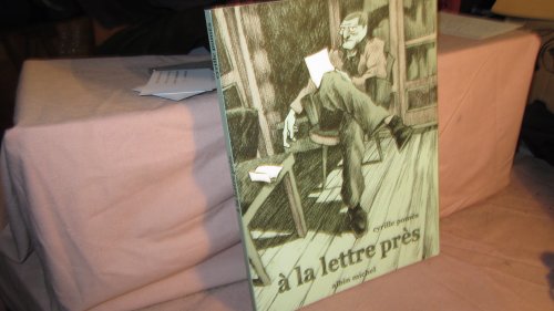 Imagen de archivo de A La Lettre Prs a la venta por RECYCLIVRE