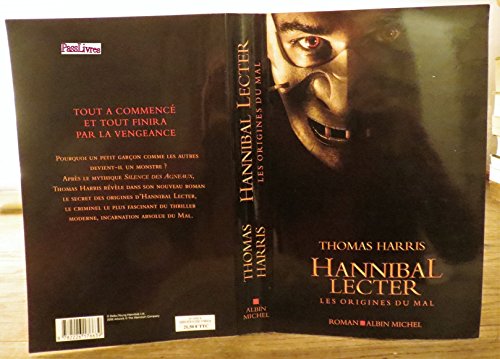 9782226176639: Hannibal Lecter: Les origines du mal